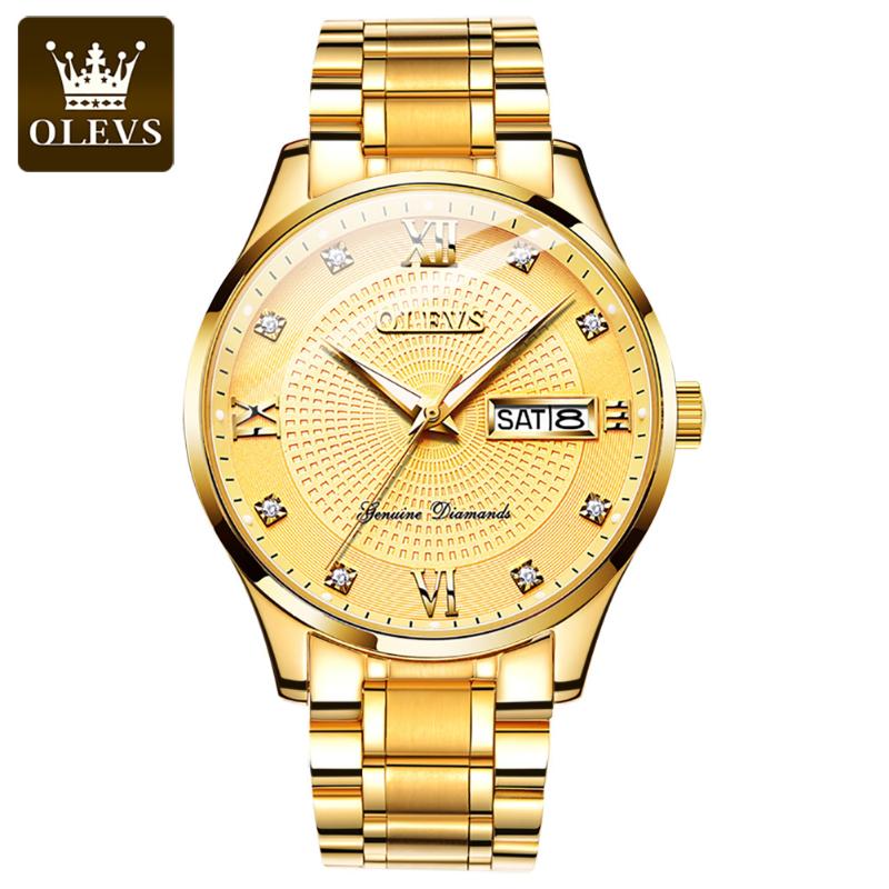 Wristwatches OLVES Men Military Sport Wrist Watch Gold Automatic Steel Waterproof Dual Display Male Clock Watches Relogio Masculino
Wristwatches OLVES Men Military Sport Wrist Watch Gold Automatic Steel Waterproof Dual Display Male Clock Watches Relogio Masculino