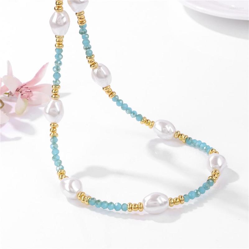 Pendant Necklaces Female Pearl Stone Beads Necklace Mini Quartzs Glass Elegant Wedding Long For Women Girls Jewelry Friend Gift
Pendant Necklaces Female Pearl Stone Beads Necklace Mini Quartzs Glass Elegant Wedding Long For Women Girls Jewelry Friend Gift