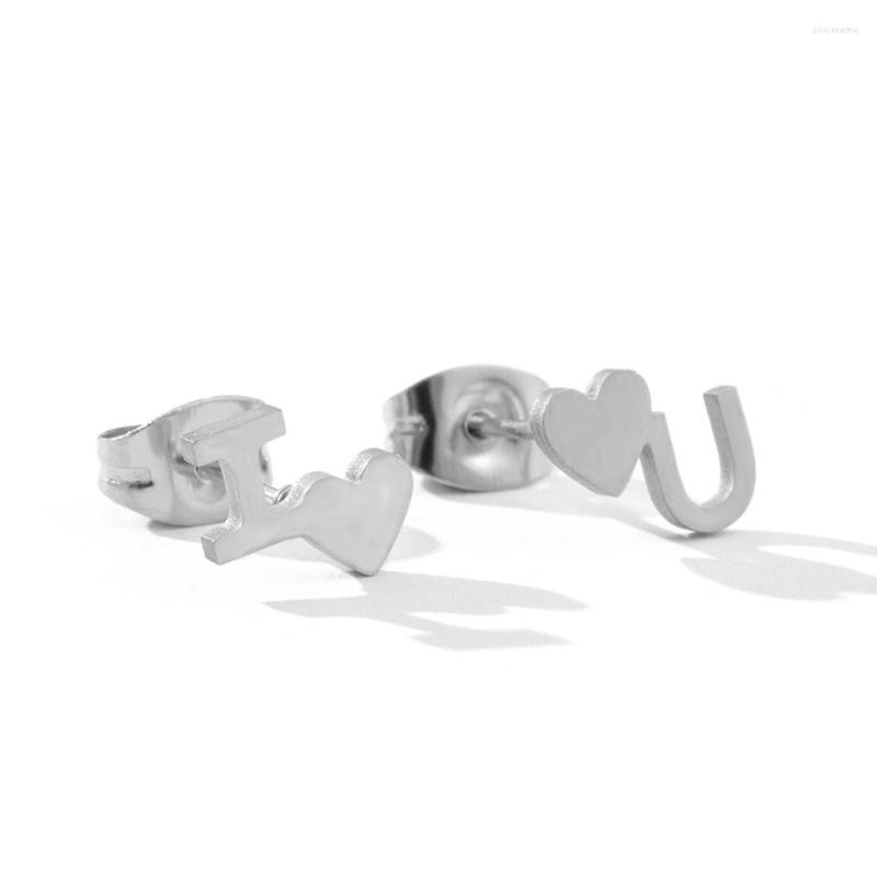 Stud Earrings Letter Word I LOVE Heart U Cartilage Stainless Steel Irregular Piercing Earring For Couple Girlfriend Wife
Stud Earrings Letter Word I LOVE Heart U Cartilage Stainless Steel Irregular Piercing Earring For Couple Girlfriend Wife