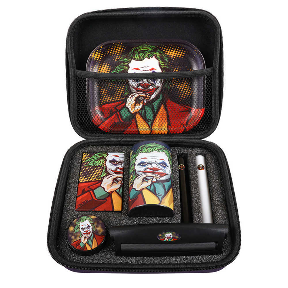 Hookahs Mini Smoke Kits Include Rolling Tray case Moisturizing Jar trays set Portable seven-piece set combination pack Smoking sets
Hookahs Mini Smoke Kits Include Rolling Tray case Moisturizing Jar trays set Portable seven-piece set combination pack Smoking sets