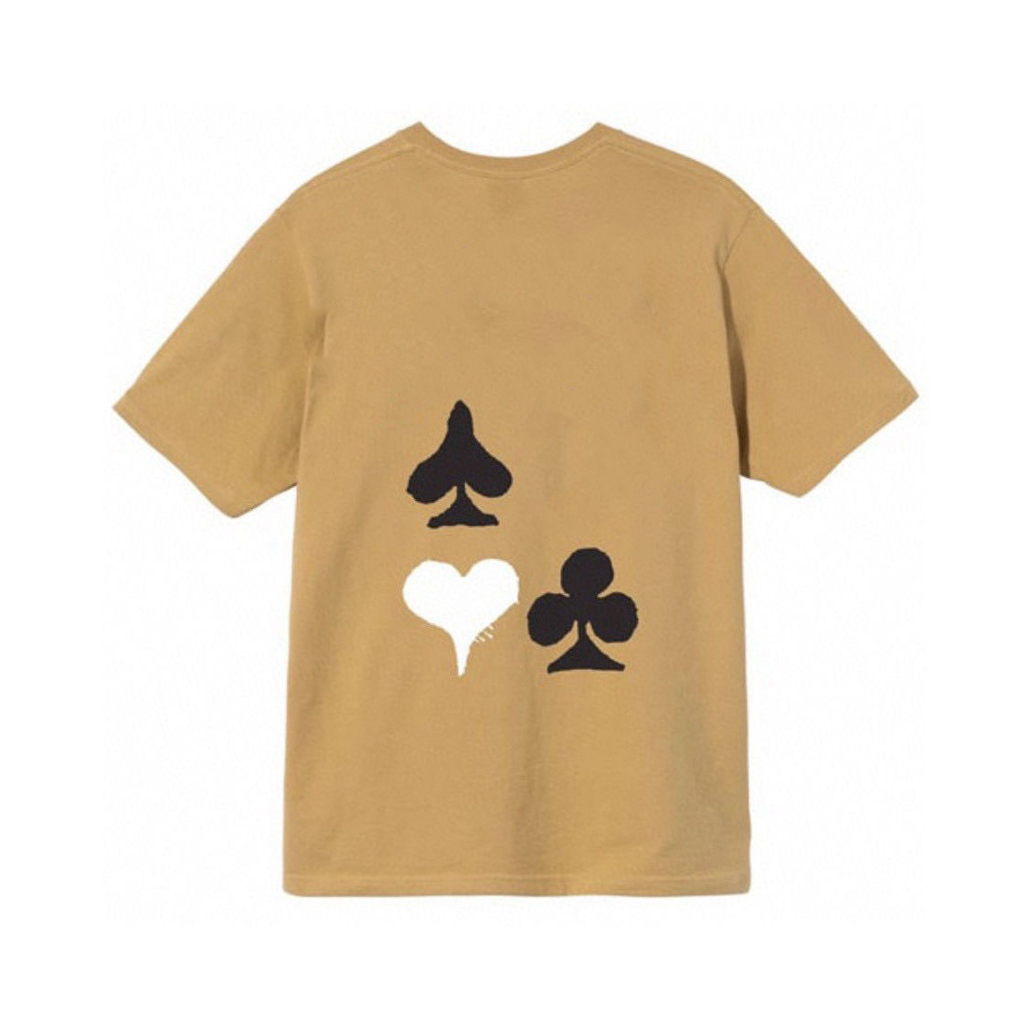 Mens T Shirts and Womens Short Sleeved Couple Plum Blossom Poker Printed Round Neck Loose Cotton for Summer, White
Mens T Shirts and Womens Short Sleeved Couple Plum Blossom Poker Printed Round Neck Loose Cotton for Summer, White