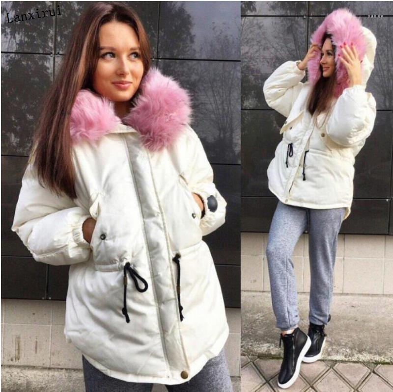 Women's Trench Coats Women Slim Long Jacket 2023 Winter Korean Style Solid Parkas Hooded With Fur Collar Thick Coat Ropa De Mujer, Pink
Women's Trench Coats Women Slim Long Jacket 2023 Winter Korean Style Solid Parkas Hooded With Fur Collar Thick Coat Ropa De Mujer, Pink