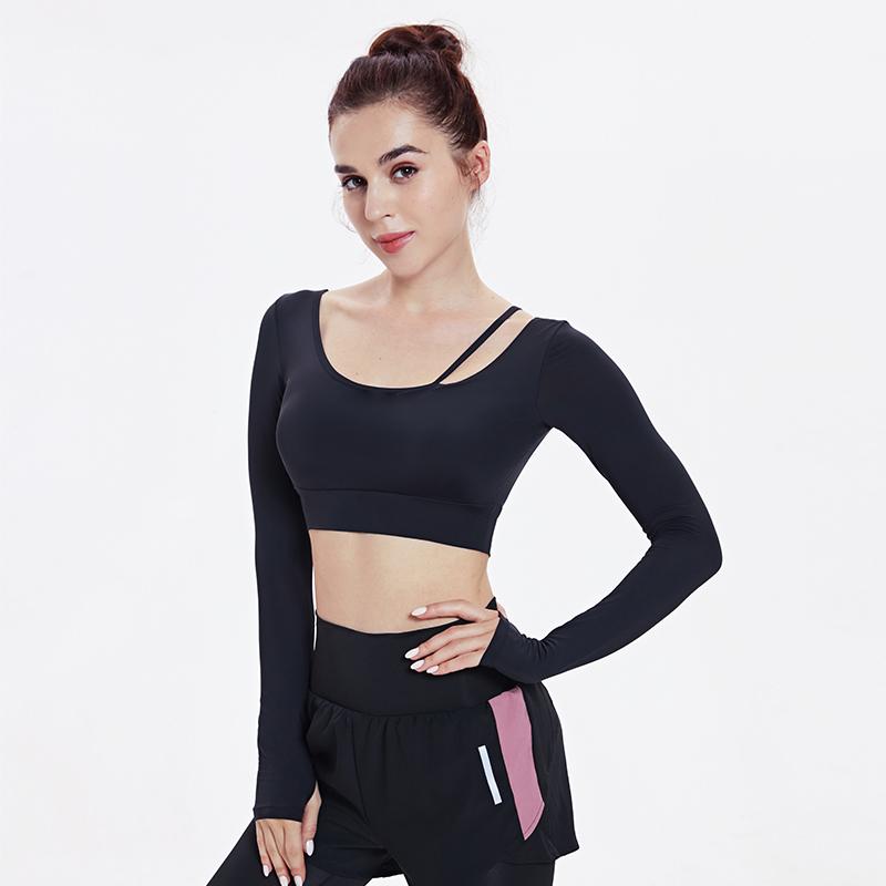 Yoga Outfit Women Slim Shirt Fitness Sexy Sports Gym Crop Top Padded Running Long Sleeve Blouse Workout T-Shirt With Thumb Holes, Fbf20816 blue
Yoga Outfit Women Slim Shirt Fitness Sexy Sports Gym Crop Top Padded Running Long Sleeve Blouse Workout T-Shirt With Thumb Holes, Fbf20816 blue