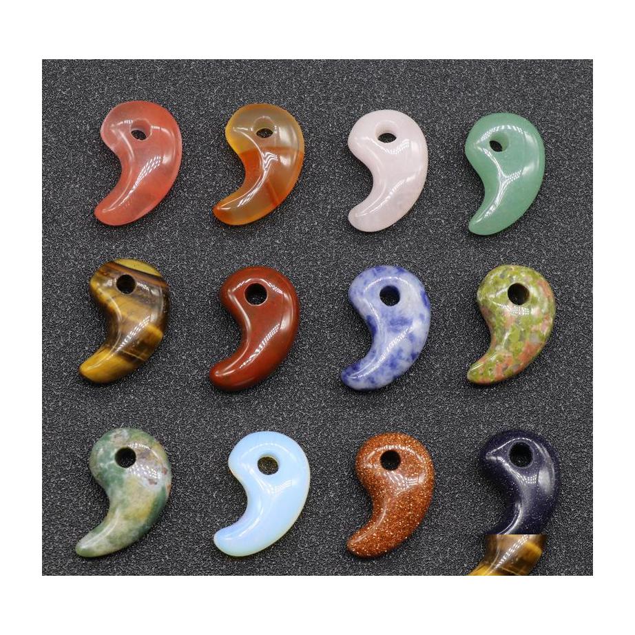 Charms 14X22Mm Natural Stone Magatama Pal Pink Quartz Crystal Chakra Reiki Healing Charm Pendants For Jewelry Necklace Marking Drop Dh8Hu
Charms 14X22Mm Natural Stone Magatama Pal Pink Quartz Crystal Chakra Reiki Healing Charm Pendants For Jewelry Necklace Marking Drop Dh8Hu