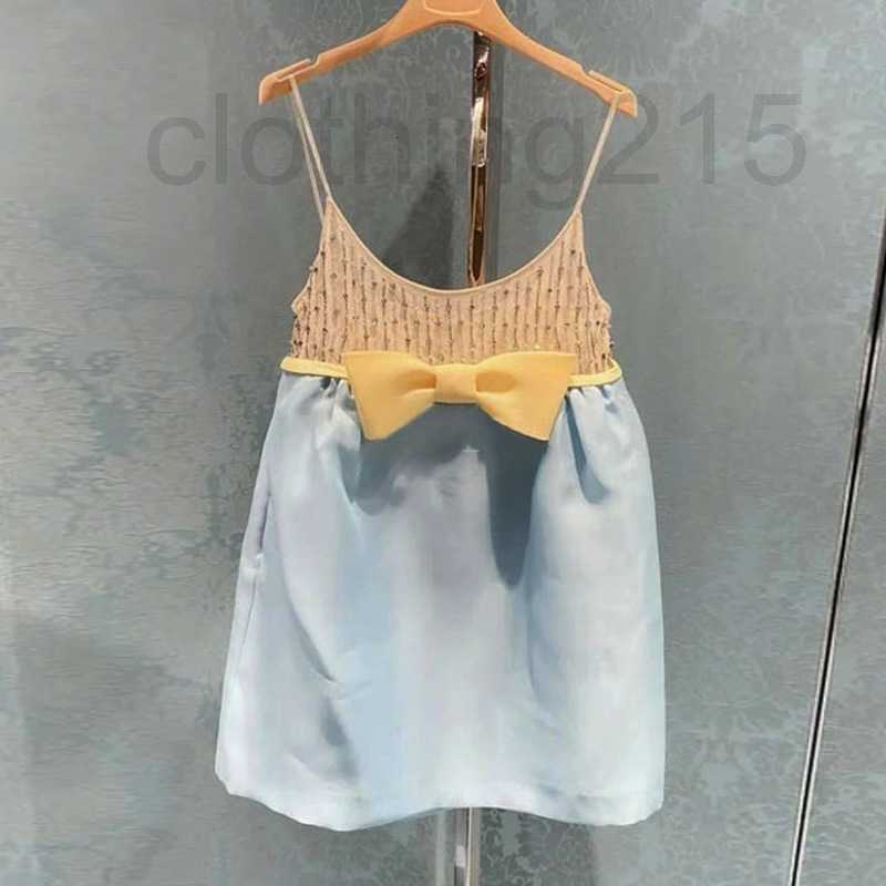 Two Piece Dress Designer 2022 summer new dress girl heavy industry bowknot fluffy nail bead sling small Yb 90SP, Sky blue
Two Piece Dress Designer 2022 summer new dress girl heavy industry bowknot fluffy nail bead sling small Yb 90SP, Sky blue