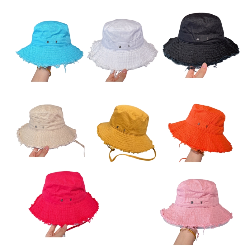 artichaut luxury le bob designer buckets hat casquette wide brim frayed expedition summer curved drawstring fastening yellow light pink hats silver tone, Blue
artichaut luxury le bob designer buckets hat casquette wide brim frayed expedition summer curved drawstring fastening yellow light pink hats silver tone, Blue