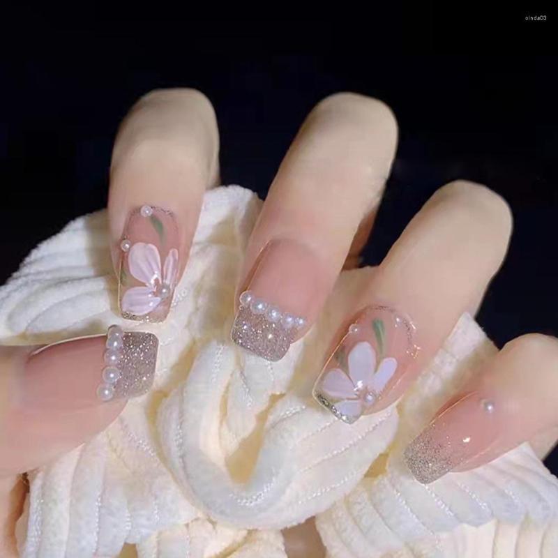 False Nails Bulk Camellia Fake Nail Sweet Style Short Paragraph Manicure Artificial Full Coverage Coffin Wearing Reusable Tips, Z252
False Nails Bulk Camellia Fake Nail Sweet Style Short Paragraph Manicure Artificial Full Coverage Coffin Wearing Reusable Tips, Z252