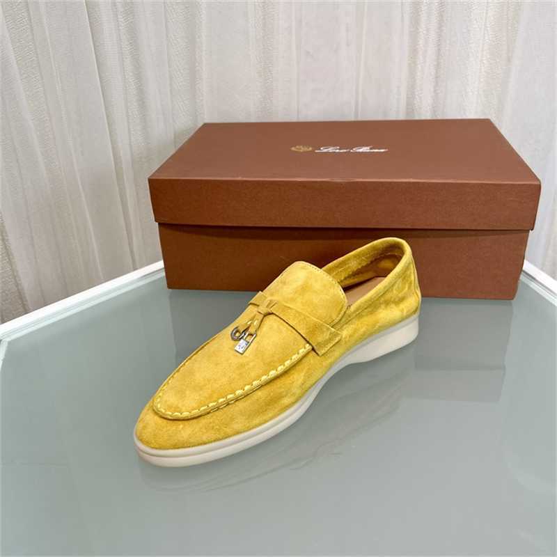 Italy Designer Shoes Loropiana Suede Lofo Shoes Women's Versatile Leather Flat Bottom Lp British Couple Small Leather Shoes Men's Super Soft, Color 1
Italy Designer Shoes Loropiana Suede Lofo Shoes Women's Versatile Leather Flat Bottom Lp British Couple Small Leather Shoes Men's Super Soft, Color 1