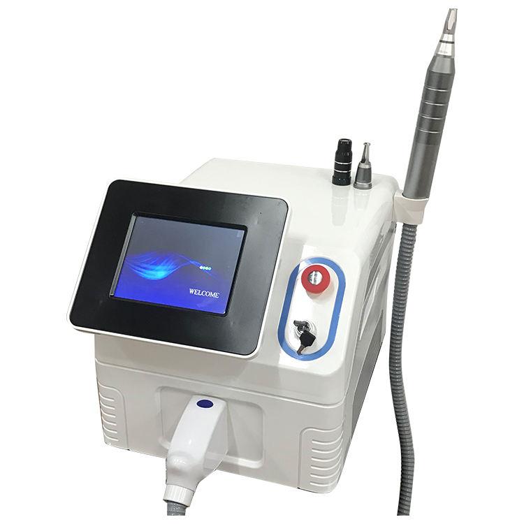 2023 Laser 532nm 785nm 1064nm New Laser For Tattoo Removal Skin Whitening Remove Freckle Removal Laser Machine