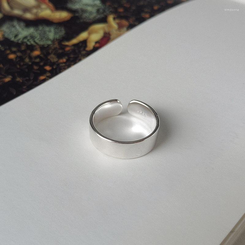 Wedding Rings Bohemian Simple Silver Color Smooth For Women Personality Retro Big Open Finger Anillos
Wedding Rings Bohemian Simple Silver Color Smooth For Women Personality Retro Big Open Finger Anillos