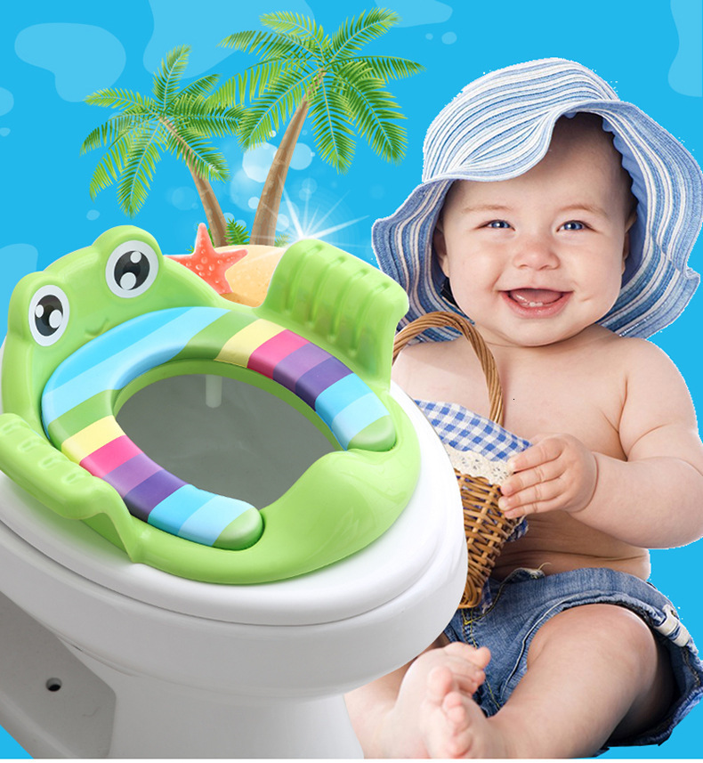 Seat Covers Baby Toilet Child Safety Seat With Armrest Girl Boy Trainer Comfortable Portable Multifunction Training Toilet Seat Cushion Car 230217