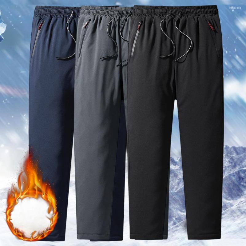 Men's Pants Men Casual Cotton Padded Solid Color Elastic Waist Loose Coldproof Winter Thicken Male Trousers Streetwear, Blue
Men's Pants Men Casual Cotton Padded Solid Color Elastic Waist Loose Coldproof Winter Thicken Male Trousers Streetwear, Blue