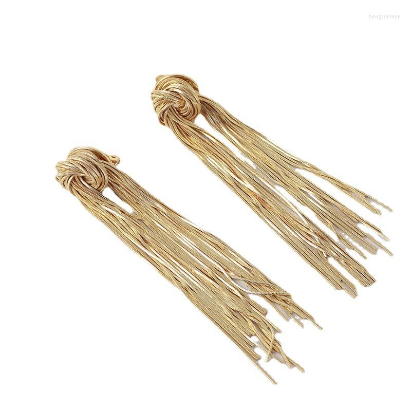 Dangle Earrings European And American Jewelry Wholesale Simple Chain Tassel Knotted Long
Dangle Earrings European And American Jewelry Wholesale Simple Chain Tassel Knotted Long