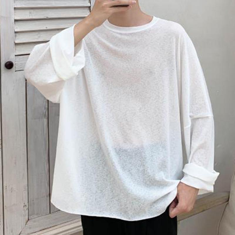 Men's T Shirts Long Sleeve Shirt Spring Summer Hip Hop Street Thin Solid Color Daily Leisure Comfortable Loose Large Size ShirtM, White
Men's T Shirts Long Sleeve Shirt Spring Summer Hip Hop Street Thin Solid Color Daily Leisure Comfortable Loose Large Size ShirtM, White