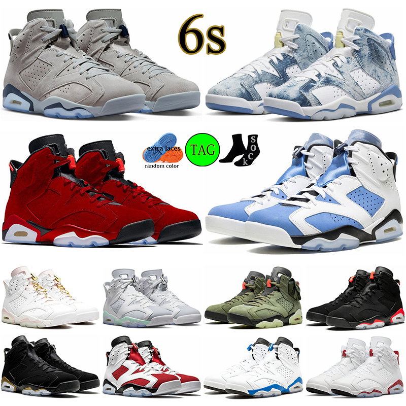 6 6s Georgetown Basketball Shoes UNC University Blue Carmine Cactus Jack Mint Foam Wash Denim Red Oreo Midnight Navy Sports Blue Mens Trainers Sports Sneakers, #7
6 6s Georgetown Basketball Shoes UNC University Blue Carmine Cactus Jack Mint Foam Wash Denim Red Oreo Midnight Navy Sports Blue Mens Trainers Sports Sneakers, #7