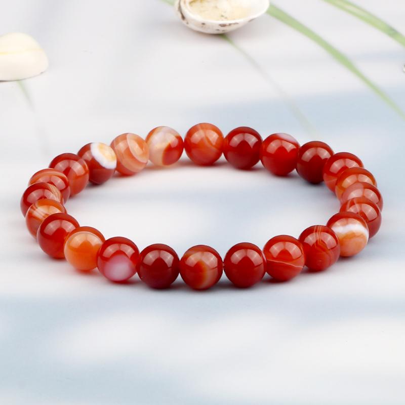 Strand Beaded Strands Fashion 8MM Striped Agate Beads Bracelets Couple Natural Stone Elastic Bracelet Women Handmade Bangles Jewelry Gift
Strand Beaded Strands Fashion 8MM Striped Agate Beads Bracelets Couple Natural Stone Elastic Bracelet Women Handmade Bangles Jewelry Gift