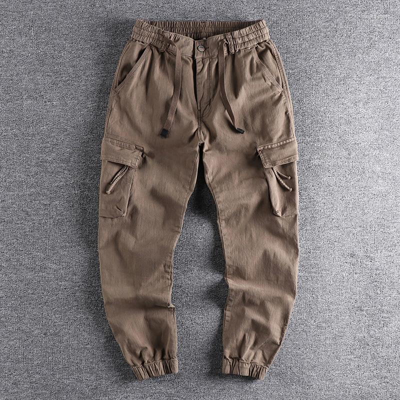 Men's Pants 2023 Woven Work Clothes Casual Men's Loose Small Foot Three-dimensional Pocket Versatile Youth Leggings Trouser 315, Black
Men's Pants 2023 Woven Work Clothes Casual Men's Loose Small Foot Three-dimensional Pocket Versatile Youth Leggings Trouser 315, Black