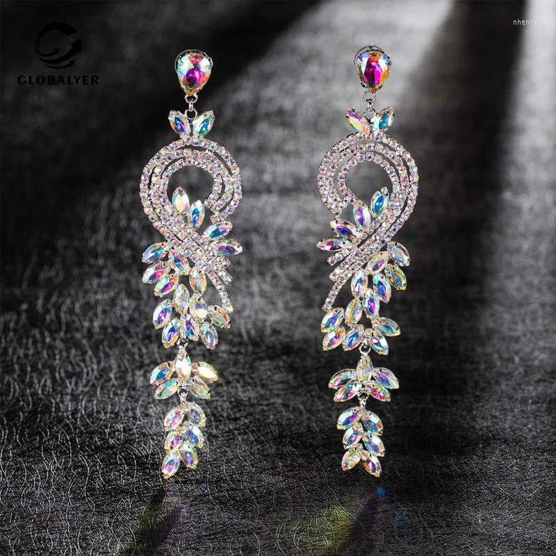 Dangle Earrings European Bride Wedding Decoration Long Colored Evening Dress Banquet Jewelry Ladies 117
Dangle Earrings European Bride Wedding Decoration Long Colored Evening Dress Banquet Jewelry Ladies 117