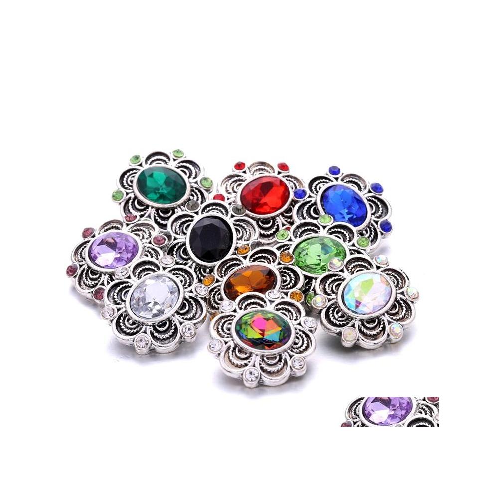 Clasps Hooks Wholesale Vintage Rhinestone Snap Buttons Clasp 18Mm Metal Decorative Oval Zircon Button Charms For Diy Snaps Jewelry Dhr3Y
Clasps Hooks Wholesale Vintage Rhinestone Snap Buttons Clasp 18Mm Metal Decorative Oval Zircon Button Charms For Diy Snaps Jewelry Dhr3Y
