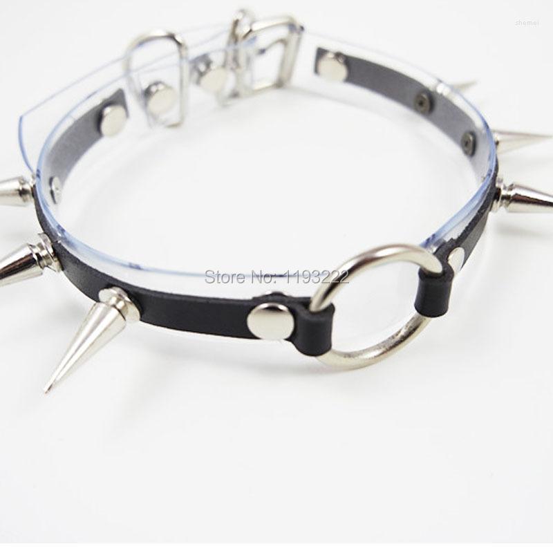 Choker Fashion Women Punk Gothic Handmade Layered Leather Vinyl PVC Transparent Spiked Collar Necklace
Choker Fashion Women Punk Gothic Handmade Layered Leather Vinyl PVC Transparent Spiked Collar Necklace