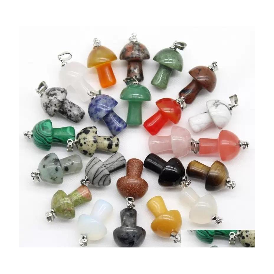 Charms Natural Stone Carved Mushroom Quartz Crystal Tiger Eye Hand Pendant For Diy Jewelry Making Necklace Drop Delivery Findings Com Dhhly
Charms Natural Stone Carved Mushroom Quartz Crystal Tiger Eye Hand Pendant For Diy Jewelry Making Necklace Drop Delivery Findings Com Dhhly