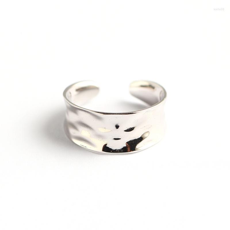 Cluster Rings Genuine Sterlling Silver 925 Open Hammered Bands For Women Wide Adjustable Girl Daily Finger Fine Jewelry Gift
Cluster Rings Genuine Sterlling Silver 925 Open Hammered Bands For Women Wide Adjustable Girl Daily Finger Fine Jewelry Gift