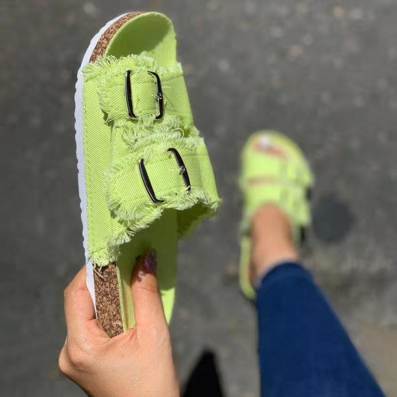 Fashion Lady's Slippers Luxury Womens Flat Slippers Belt Sandals Summer Girl Flip Flop Size 36-43, Purple
Fashion Lady's Slippers Luxury Womens Flat Slippers Belt Sandals Summer Girl Flip Flop Size 36-43, Purple