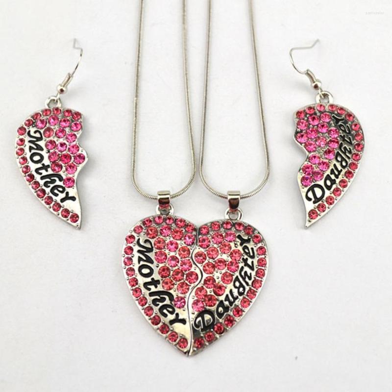 Necklace Earrings Set Arrival Rhodium Plated Zinc Studded With Sparkling Crystals MOTHER And DAUGHTER Pendant Earring, Picture shown
Necklace Earrings Set Arrival Rhodium Plated Zinc Studded With Sparkling Crystals MOTHER And DAUGHTER Pendant Earring, Picture shown