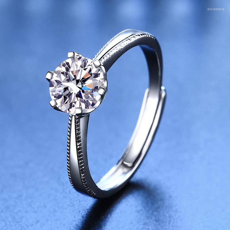 Cluster Rings 925 Sterling Silver For Women Dress Six Claw Moissanite Open Jewelry Making Dorp 2023 Trend
Cluster Rings 925 Sterling Silver For Women Dress Six Claw Moissanite Open Jewelry Making Dorp 2023 Trend