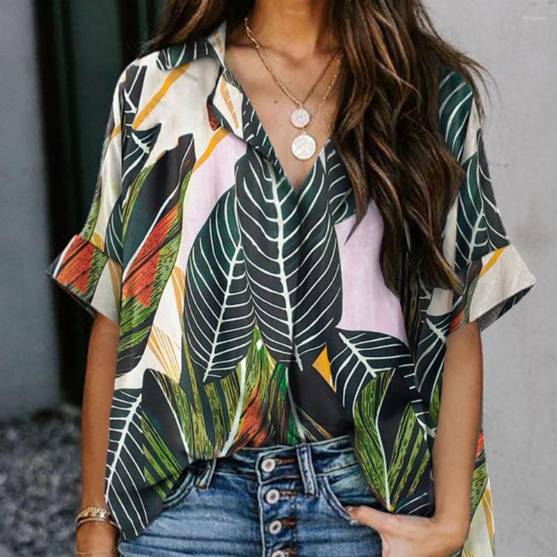 Women' Blouses Fashion Print Shirt Turn-down Collar Short Sleeve Casual For Women 2023 Spring And Summer Polka Dot Femme Shirts, Green
Women' Blouses Fashion Print Shirt Turn-down Collar Short Sleeve Casual For Women 2023 Spring And Summer Polka Dot Femme Shirts, Green