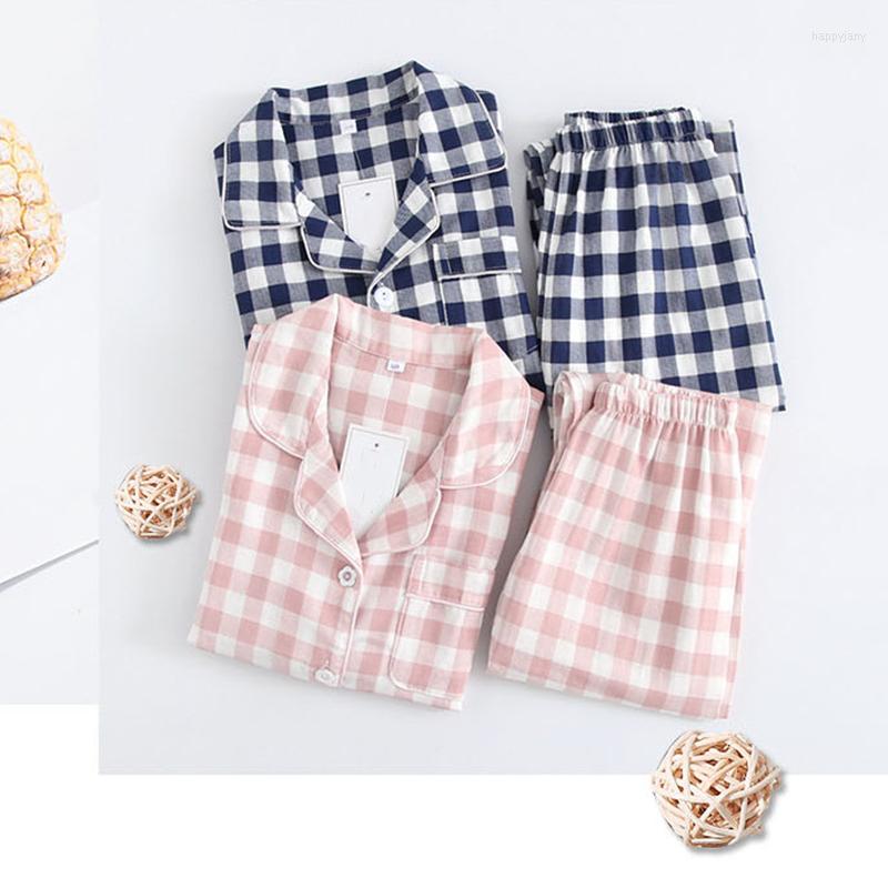 Women's Sleepwear Women's Pajamas Suit Plaid Home Service Loose Pure Cotton Comfortable Men's And Women 2023 Spring, Men grey
Women's Sleepwear Women's Pajamas Suit Plaid Home Service Loose Pure Cotton Comfortable Men's And Women 2023 Spring, Men grey