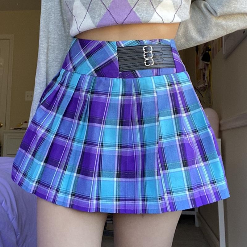 Skirts Preppy Style Kawaii Plaid Pleated Skirt Women Retro High Waist Mini E-girl Harajuku JK Uniform Gothic Emo Alt Clothes
Skirts Preppy Style Kawaii Plaid Pleated Skirt Women Retro High Waist Mini E-girl Harajuku JK Uniform Gothic Emo Alt Clothes