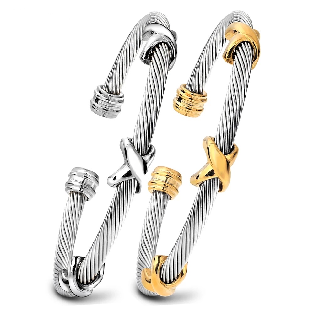 Women open cuff bracelet plated gold designer X cross braided cuff bracelet women jewelry silver stainless steel cuff bangle bracelet
Women open cuff bracelet plated gold designer X cross braided cuff bracelet women jewelry silver stainless steel cuff bangle bracelet