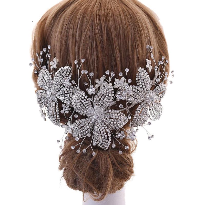 Hair Clips & Barrettes Wedding Crown Bridal Crystal Fascinator Tiara Headwrap Po Shooting Prop
Hair Clips & Barrettes Wedding Crown Bridal Crystal Fascinator Tiara Headwrap Po Shooting Prop