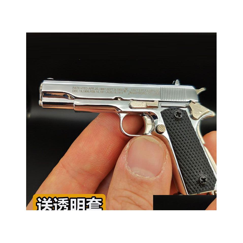 Gun Toys 13 M1911 Colt Toy Model Keychain Alloy Metal Pistol Cannot Shoot For Adts Colletcion Boys Birthday Gifts Display Drop Delive Dh5Ef
Gun Toys 13 M1911 Colt Toy Model Keychain Alloy Metal Pistol Cannot Shoot For Adts Colletcion Boys Birthday Gifts Display Drop Delive Dh5Ef