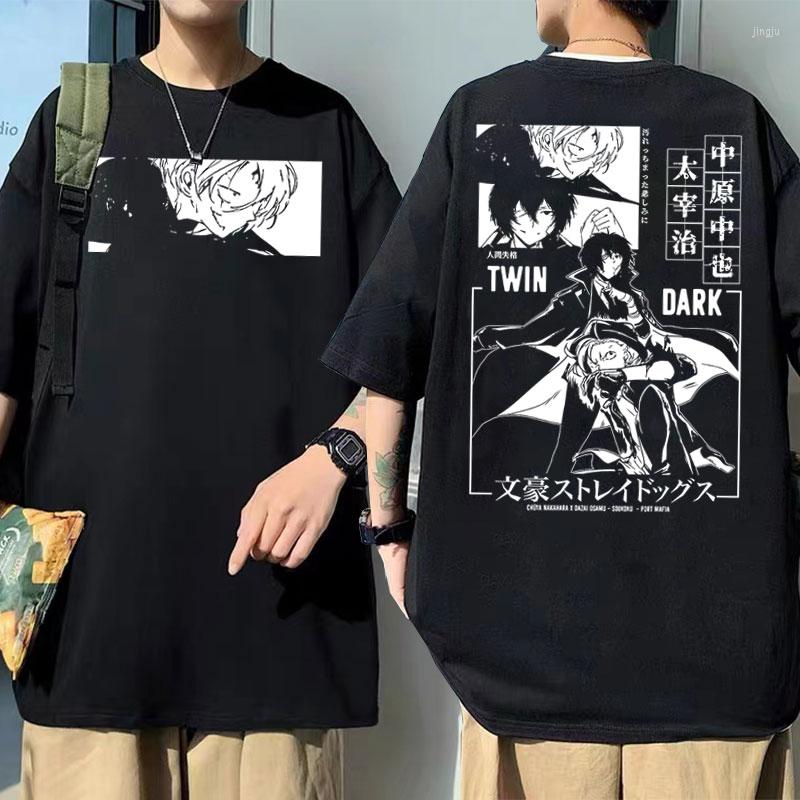 Men's T Shirts Anime Bungo Stray Dogs Dazai Osamu Nakahara Chuuya Graphic Shirt Men Women Tshirt Tops Man Oversized Short-sleeved Streetwear, Red
Men's T Shirts Anime Bungo Stray Dogs Dazai Osamu Nakahara Chuuya Graphic Shirt Men Women Tshirt Tops Man Oversized Short-sleeved Streetwear, Red