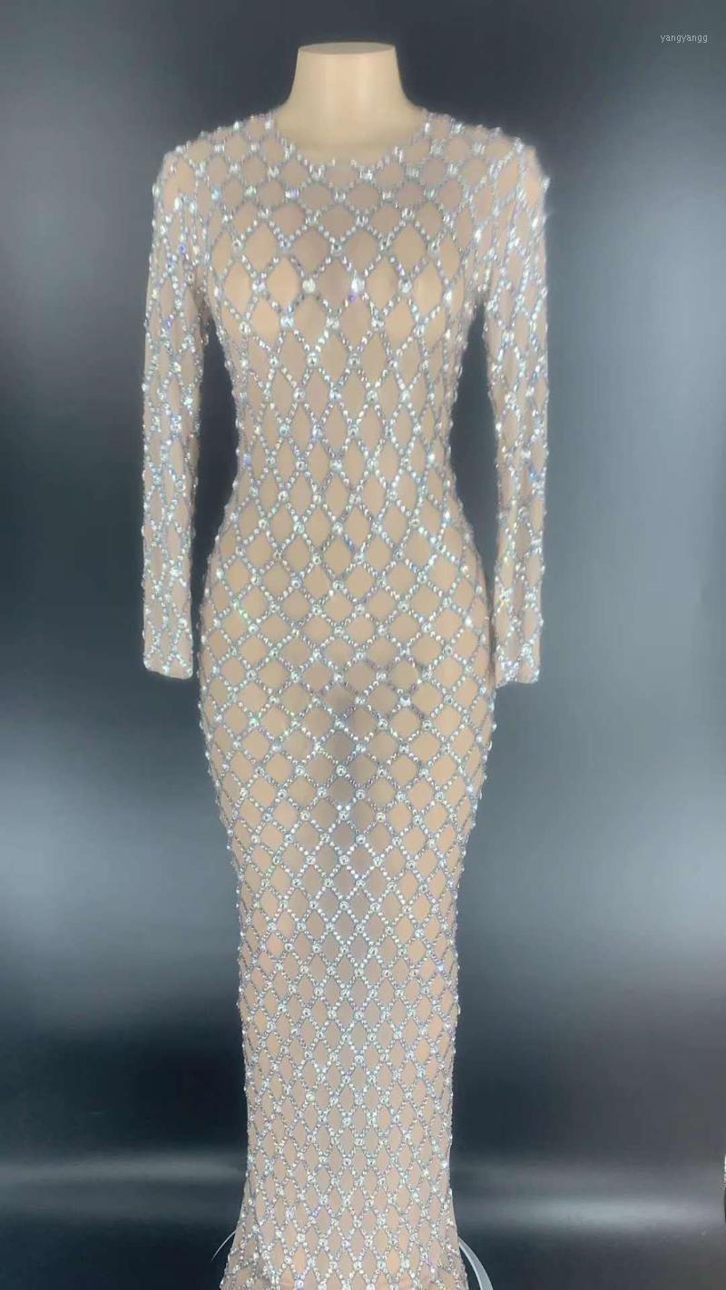 Casual Dresses Women Rhinestone Sexy Long Sleeve Dress Sparkling Diamonds Printed Flowers Nightclub Wedding Birthday Party Wear Costumes, Picture shown
Casual Dresses Women Rhinestone Sexy Long Sleeve Dress Sparkling Diamonds Printed Flowers Nightclub Wedding Birthday Party Wear Costumes, Picture shown
