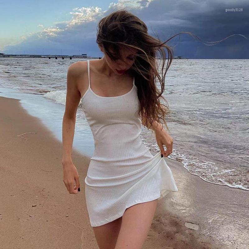 Work Dresses Basic Dress For Women White Spaghetti Strap Sleeveless A Line Mini Y2k Clothes 2000s Aesthetic Beach Wear
Work Dresses Basic Dress For Women White Spaghetti Strap Sleeveless A Line Mini Y2k Clothes 2000s Aesthetic Beach Wear