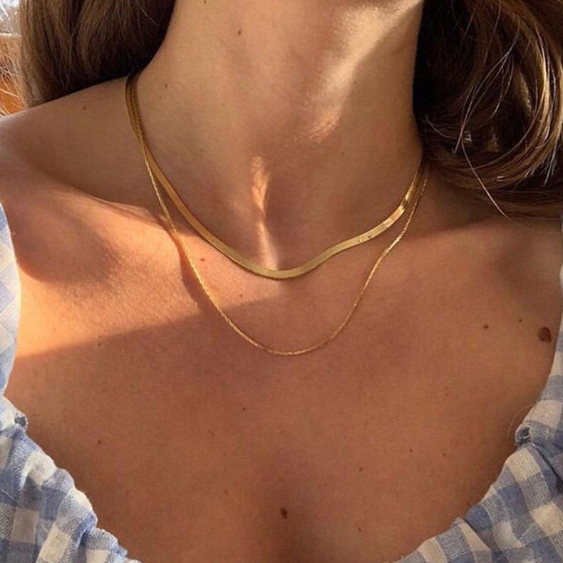 Chains Necklace No Need To Take Off In Bath