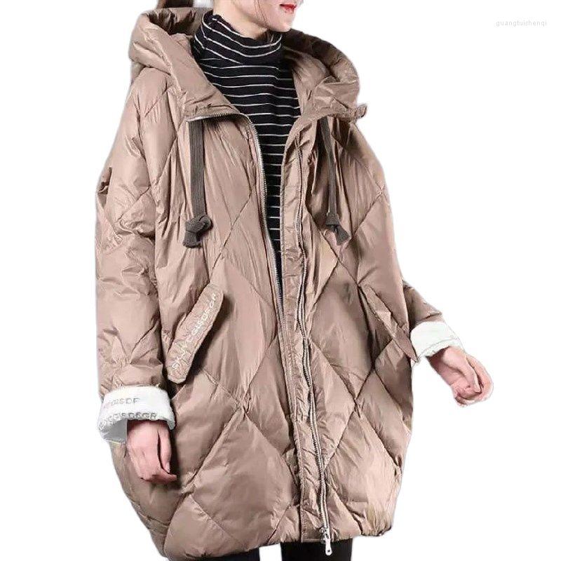 Women' Trench Coats 2023 Winter Korean Loose Women' Parka Medium Long Letters Thicken Warm Down Padded Cocoon Type Hooded Cotton, Black
Women' Trench Coats 2023 Winter Korean Loose Women' Parka Medium Long Letters Thicken Warm Down Padded Cocoon Type Hooded Cotton, Black