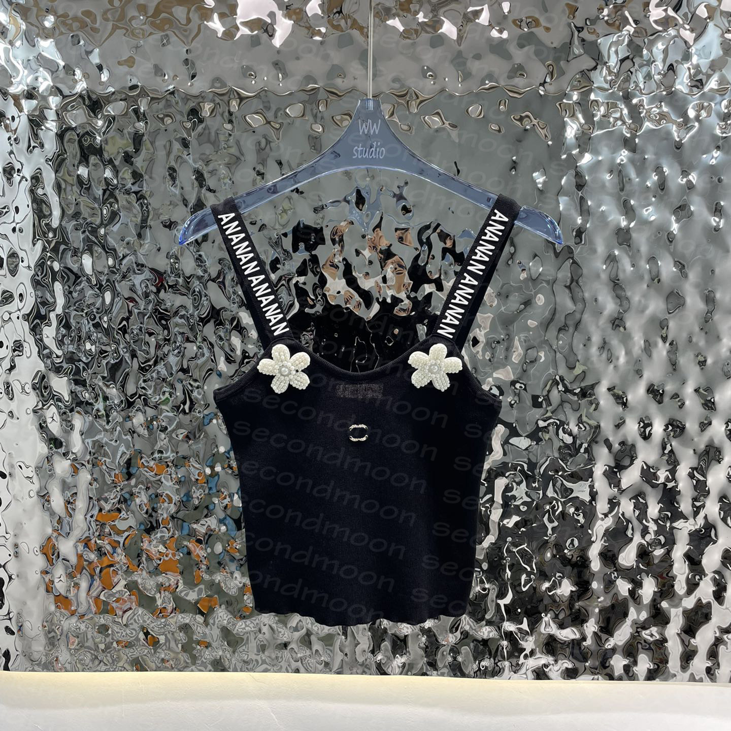Pearl Flower Sling Vest Tops Women Breathable Tank Top Summer Casual T Shirts Rhinestone Letter Designer Tops, White
Pearl Flower Sling Vest Tops Women Breathable Tank Top Summer Casual T Shirts Rhinestone Letter Designer Tops, White