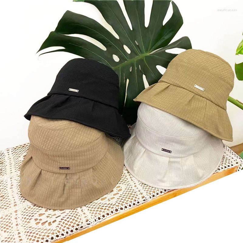 Berets Unisex Fashion Bucket Hats Summer Outdoor Sun Hat Men Classic Beach Fishing Women Cap, Black
Berets Unisex Fashion Bucket Hats Summer Outdoor Sun Hat Men Classic Beach Fishing Women Cap, Black
