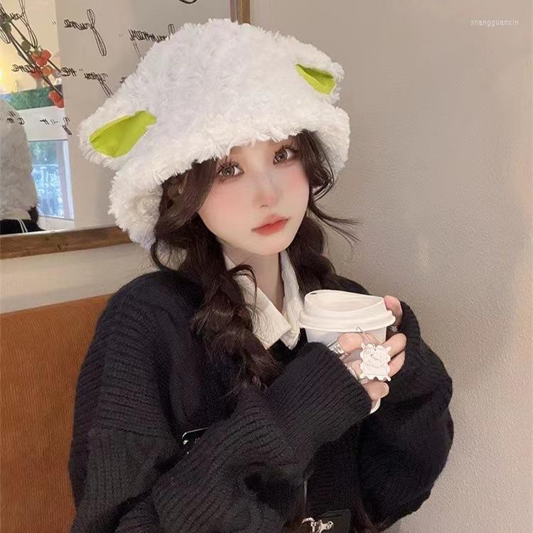 Berets Ear Hat Women's Autumn And Winter Lamb Hair Fisherman's Versatile Small Group Warm Keeping Plush Bowl Fashion, Black
Berets Ear Hat Women's Autumn And Winter Lamb Hair Fisherman's Versatile Small Group Warm Keeping Plush Bowl Fashion, Black