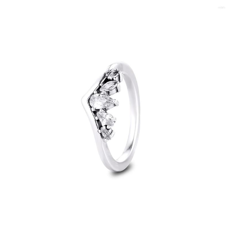 Cluster Rings Real 925 Sterling Silver Sparkling Pear & Marquise Wishbone For Women Wedding Ring Fashion Jewelry Bague Femme
Cluster Rings Real 925 Sterling Silver Sparkling Pear & Marquise Wishbone For Women Wedding Ring Fashion Jewelry Bague Femme