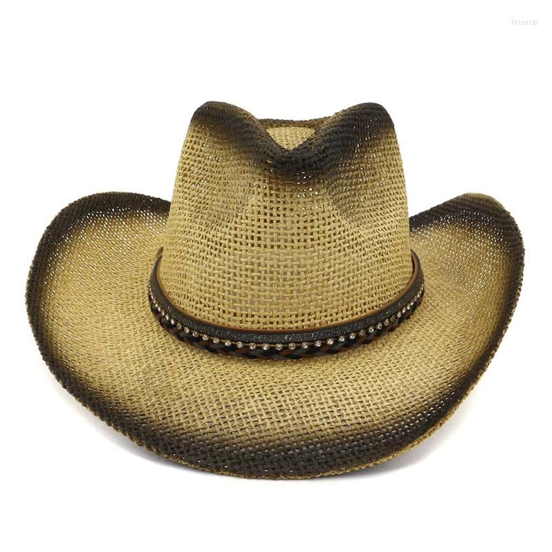 Berets High Quality Black Paint Spraying Wide Brim Paper Straw Cowboy Hats For Men Women Summer Beach Sun Visor Caps Panama Sunhat, White
Berets High Quality Black Paint Spraying Wide Brim Paper Straw Cowboy Hats For Men Women Summer Beach Sun Visor Caps Panama Sunhat, White