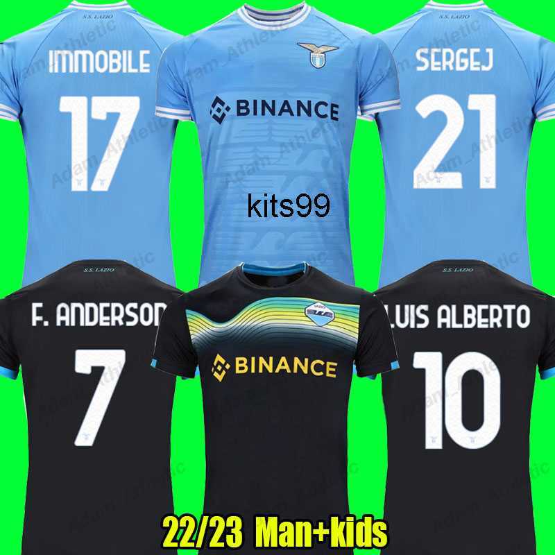 Lazio jerseys 22 23 IMMOBILE SERGEJ LUIS ALBERTO F.ANDERSON football shirts 2022 20223 PEDRO LAZZARI T.BASIC HYSAJ jersey men kids kit, 22-23 away+uel 8
Lazio jerseys 22 23 IMMOBILE SERGEJ LUIS ALBERTO F.ANDERSON football shirts 2022 20223 PEDRO LAZZARI T.BASIC HYSAJ jersey men kids kit, 22-23 away+uel 8