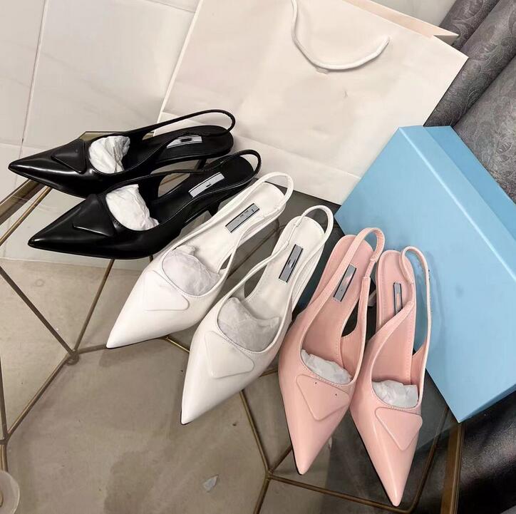 2023 Summer P Triangle Standard Cat-heeled Sandals Women's Pointed Back Empty Baotou Half Tuo High Heels Shoes White Black Pink Size 35-40, Black 7.5cm
2023 Summer P Triangle Standard Cat-heeled Sandals Women's Pointed Back Empty Baotou Half Tuo High Heels Shoes White Black Pink Size 35-40, Black 7.5cm