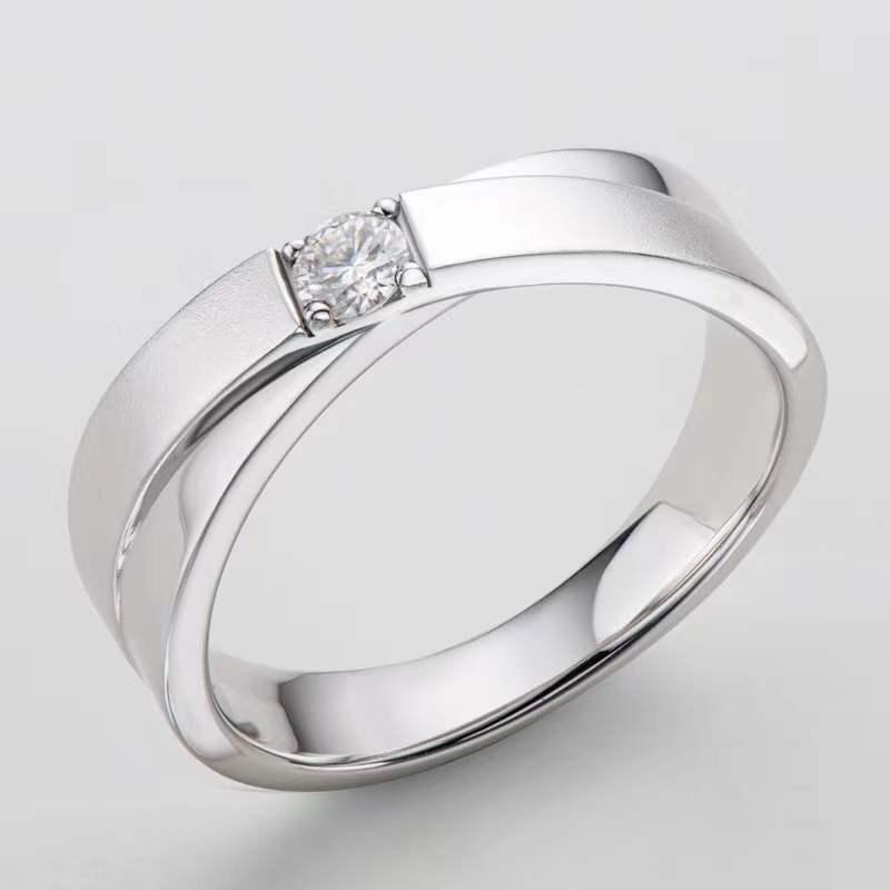 Cluster Rings Trendy 925 Sterling Silver Round Moissanite Cross Ring Men Jewelry Simple Engagement Birthday GiftCluster
Cluster Rings Trendy 925 Sterling Silver Round Moissanite Cross Ring Men Jewelry Simple Engagement Birthday GiftCluster