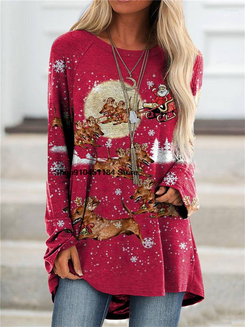 Women' T Shirts Autumn Women' Fashion Casual Christmas Style Print Round Neck Long Sleeve T-Shirt Plus Size Ladies Graphic Loose Top, Bl3592661
Women' T Shirts Autumn Women' Fashion Casual Christmas Style Print Round Neck Long Sleeve T-Shirt Plus Size Ladies Graphic Loose Top, Bl3592661