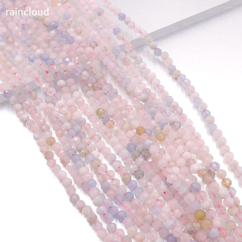 Beads Natural Beryl Morganite Colorful 3mm Faceted Round Without Treatment Charm Jewelry Making Bead DIY Women Bracelet Necklace
Beads Natural Beryl Morganite Colorful 3mm Faceted Round Without Treatment Charm Jewelry Making Bead DIY Women Bracelet Necklace
